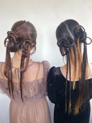 ヘアアレンジ 横田 愛梨のヘアスタイル