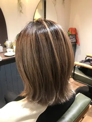 セミロング Ray hair 春日部のヘアスタイル