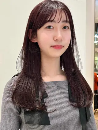 ロング カラー k-two あべのキューズモール所属・k-two 天王寺♡ honokaのヘアスタイル