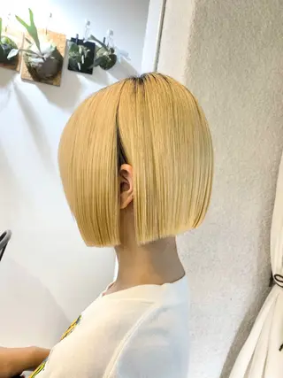 ミディアム 野原 ひかるのヘアスタイル