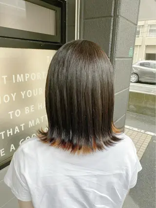 カラー 中富 🍪みなのヘアスタイル