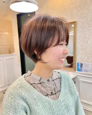 ショート 田中雄二 新潟駅南/BAEのヘアスタイル