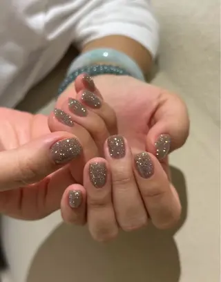 ショート めぐみのネイルサロン スタッフ練習のネイルデザイン