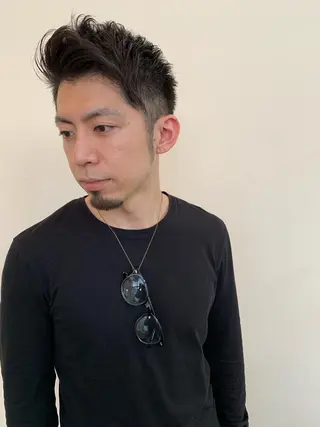 メンズ Beach 代表 KENTAのヘアスタイル