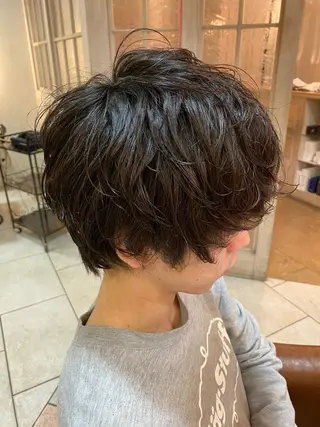 メンズ 井上 日菜乃のヘアスタイル