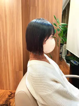 ショート カラー パーマ 🍃服部 雅哉🍃銀座◎のヘアスタイル