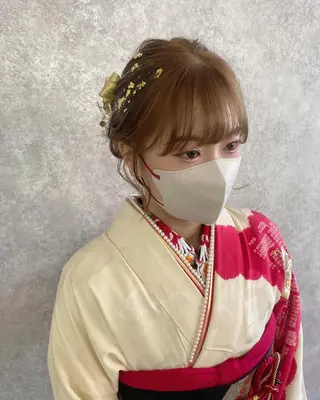 ロング カラー UNDER vr 【アンダーバー】のヘアスタイル