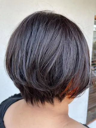ショート カラー putri 副店長 岸本　拓真のヘアスタイル