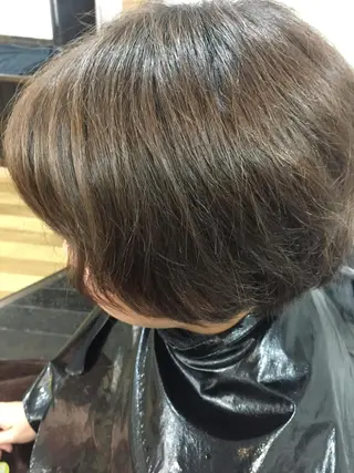 パーマ 中山 ルミ子のヘアスタイル