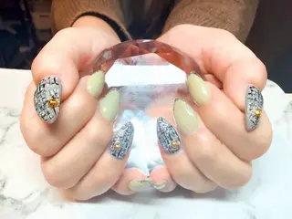 ネイル 奥野 麗花のネイルデザイン