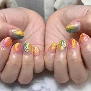 ネイル kyoko✨個性派 /ニュアンスのネイルデザイン