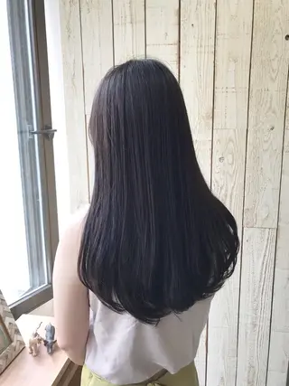 ロング 福田 ジュンキのヘアスタイル