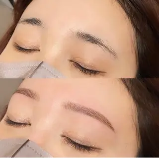 アイブロウ 小笠原🩰 垢抜け眉/束感まつげのマツエク・マツパデザイン