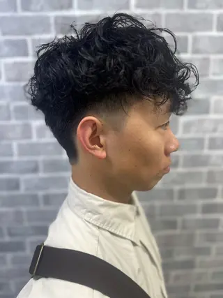 パーマ メンズ Noyヨシモト ヒロトのヘアスタイル