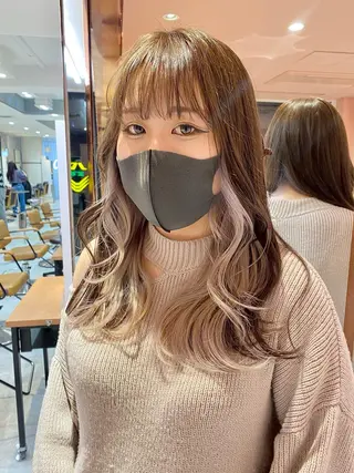 ロング カラー welring hair salonのヘアスタイル