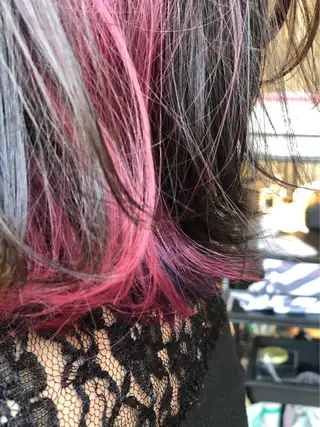 カラー 両国駅徒歩1分⭐️ アイロン仕上げのヘアスタイル