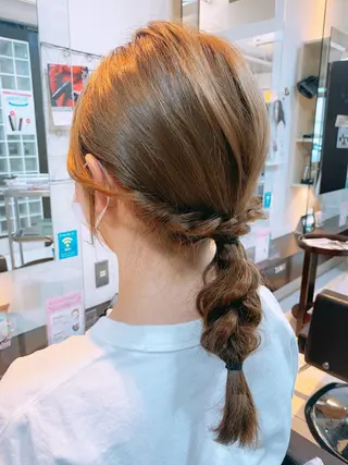 セミロング ヘッドスパニスト YUZURIのヘアスタイル
