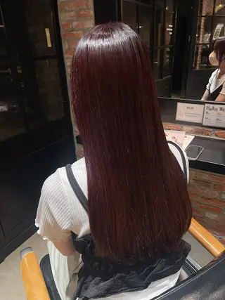 ロング カラー rin 🖤〈大宮〉のヘアスタイル