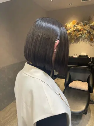 ショート 天神/ブリーチ/ ブリーチなしカラーのヘアスタイル