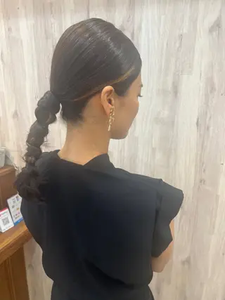 ロング ヘアアレンジ "オトナ髪”/ LAKA TOCCAのヘアスタイル