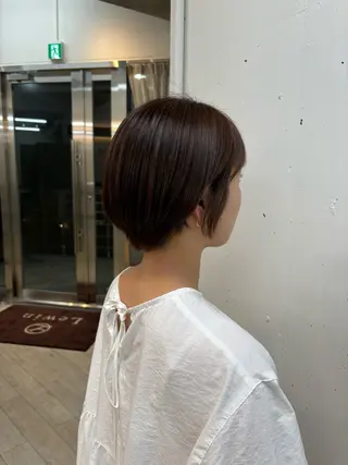 ショート 大人ガーリー🕊 Lewinはるのヘアスタイル