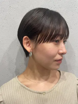 ショート カラー 吉田一輝 外国人パーマのヘアスタイル