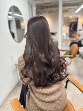 ロング カラー 川村 菜々のヘアスタイル