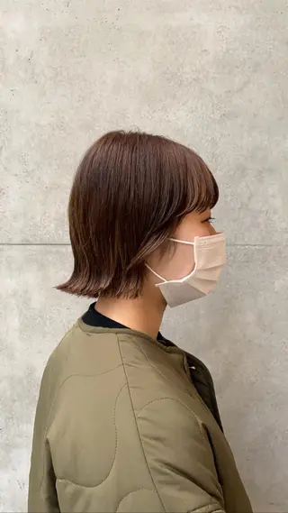 ショート カラー 大原/和泉府中 /レイヤー/ショートのヘアスタイル