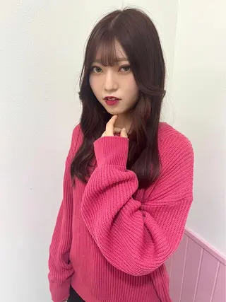 ロング 梅田/韓国ヘア/ エクステ🤖ヒナのヘアスタイル
