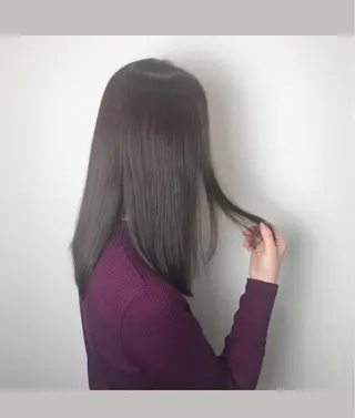 セミロング カラー 今野 美栄のヘアスタイル