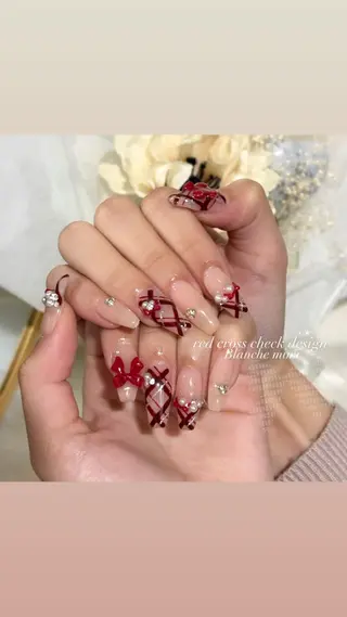 ネイル Blanche mimi.u_aのネイルデザイン