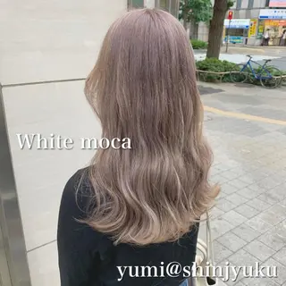 ロング カラー ヘアアレンジ 代表🎀 ふわモテ愛 され髪🩷yumiのヘアスタイル