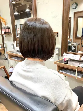 ショート カラー ショート/ボブ/ メンズ/縮毛矯正のヘアスタイル