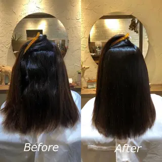 ミディアム パーマ エイジングケア専門店 kalon(カロン)のヘアスタイル