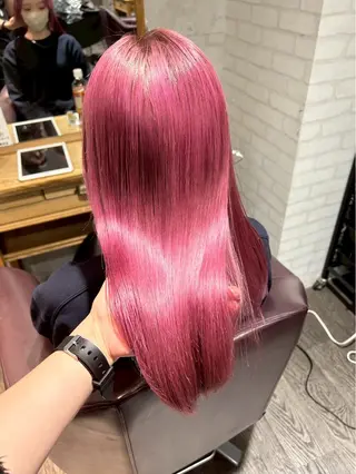 ロング ブリーチ/カラー🎨 ゆーなのヘアスタイル