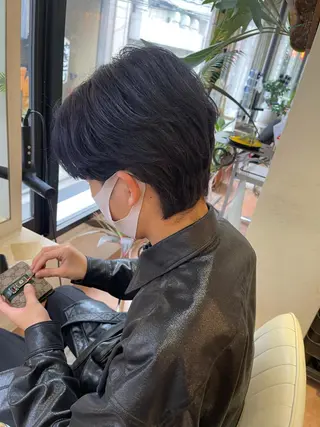 カラー 韓国ヘア🇰🇷 有田裕也のヘアスタイル