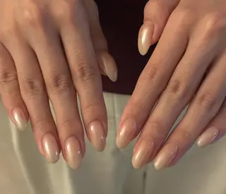 ネイル By moonネイル 🌷ワンホン/韓国風のネイルデザイン