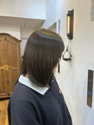 ミディアム カラー 【Belle】 MIYUKO🤎のヘアスタイル