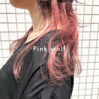 セミロング カラー tokute Takahashiのヘアスタイル