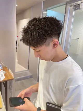 パーマ 【メンズ特化】渡部 京弘/パーマのヘアスタイル