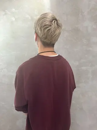 ショート メンズ door white hideのヘアスタイル