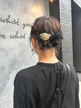 ヘアアレンジ 河野いずみ レイヤー/ボブ 🤍のヘアスタイル