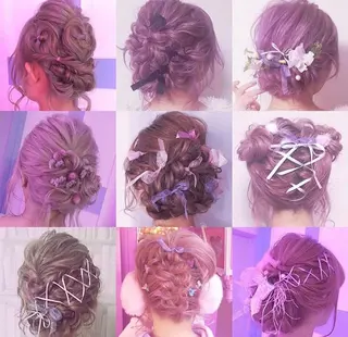 ロング ヘアアレンジ 錦糸町駅前サロン🎀 髪質改善千早のヘアスタイル