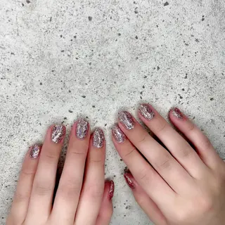 ショート カラー パーマ ヘアアレンジ メンズ キッズ ネイル マツエク・マツパ Salon Ｋのネイルデザイン