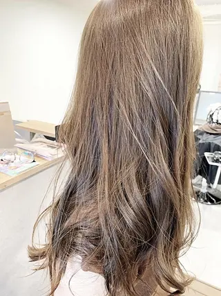 ロング カラー ルーチェヘアー 北摂エリアNo.1のヘアスタイル