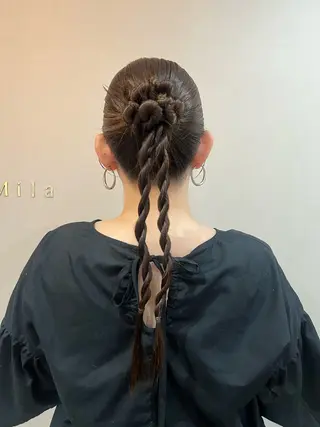 ロング Mila misakiのヘアスタイル