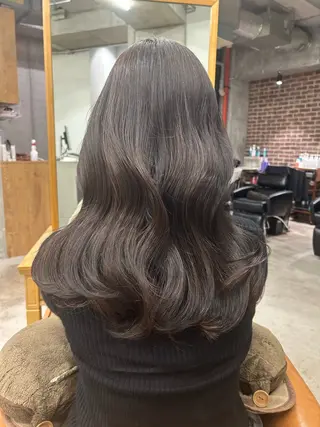 ロング カラー 🌼髪質改善/透明感 艶髪タケドミのヘアスタイル
