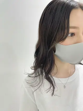 ロング カラー パーマ ヘアアレンジ メンズ キッズ ネイル マツエク・マツパ スパイキー/フェザー /波巻き/かいとのヘアスタイル