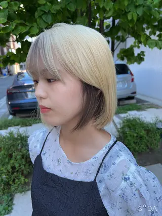 ショート カラー 💎透明感カラー特化 💎TAISEIのヘアスタイル