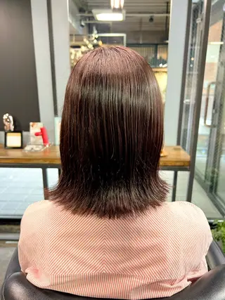 ミディアム 💘札幌クロスパーマ 髪質改善💘rinaのヘアスタイル